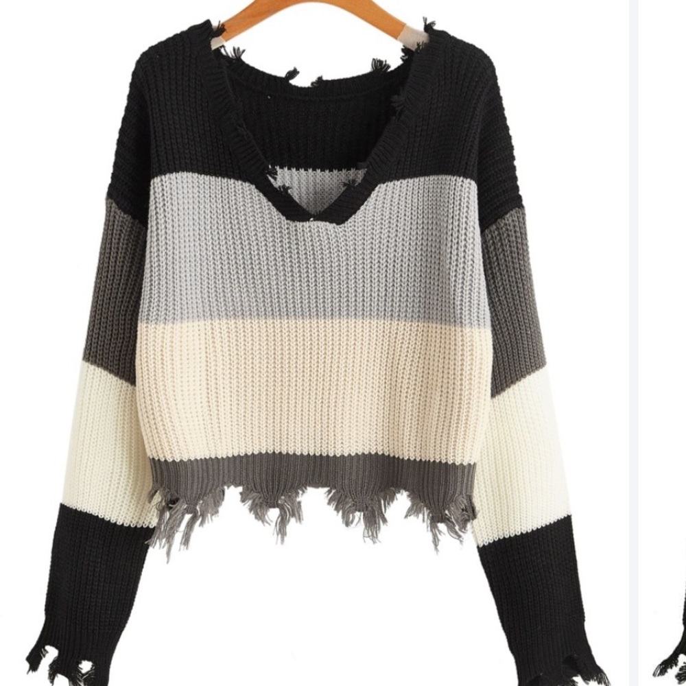 Forever 21 Ripped sweater
